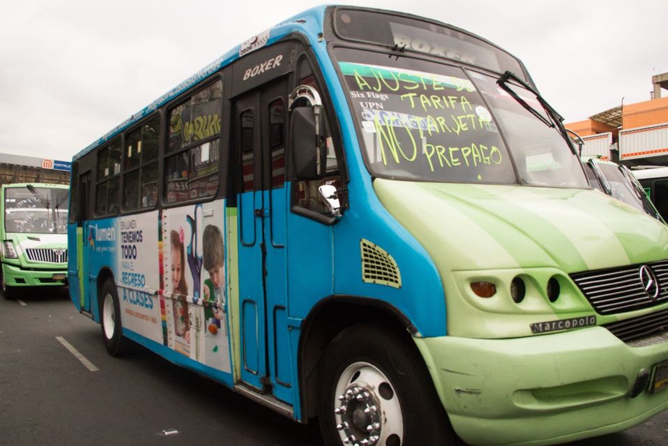 Protesta transportistas CdMx. (Cuartoscuro | Archivo)