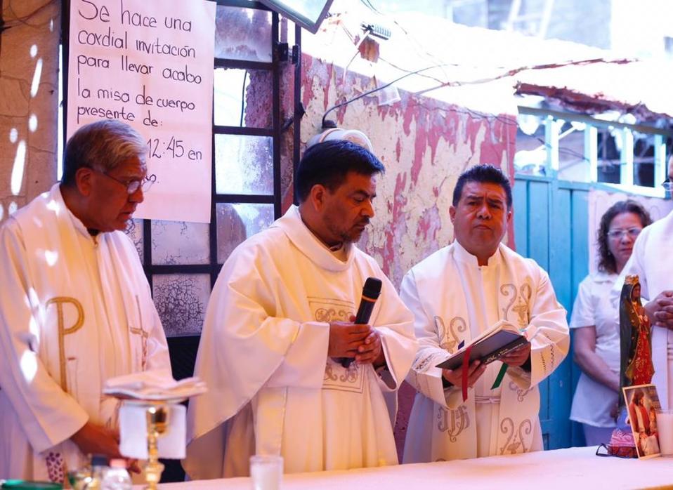 Realizan misa en honor a Fátima. | Nelly Salas