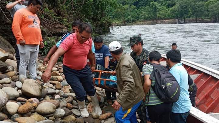 En la región de Puno se aumentaron los caudales de los ríos por las lluvias. (Twitter: naval_peru)
