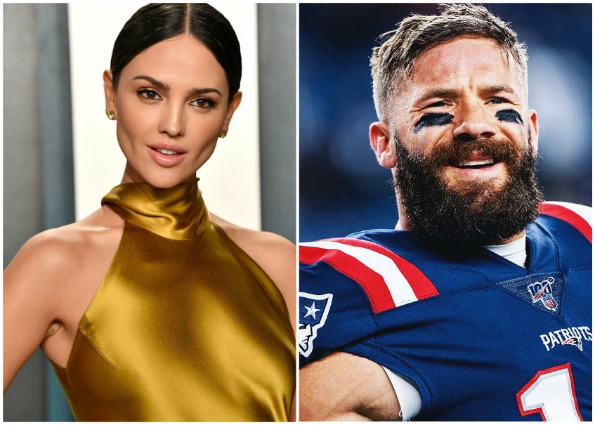 Eiza González y Julian Edelman cenaron juntos en San Valentín (Instagram).