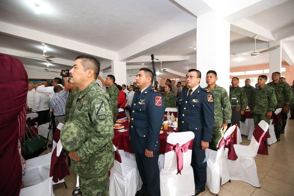 El soldado fue homenajeado durante la conmemoración del Día del Ejército.