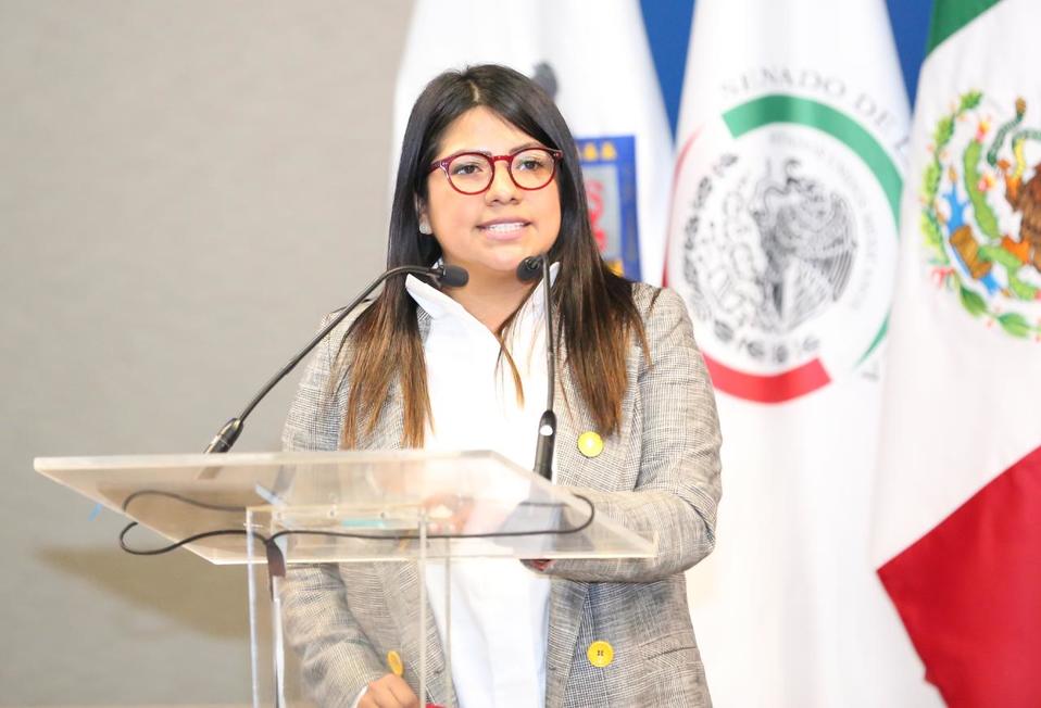 Indira Kempis, senadora de Movimiento Ciudadano. Foto: Raúl Palacios.