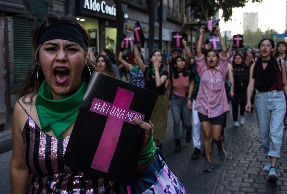 Marcha de feministas en CdMx. (Cuartoscuro | Archivo)