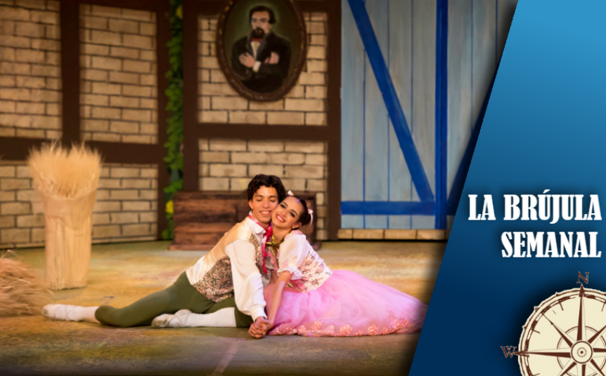 Ballet de la Ciudad de México en escena.
