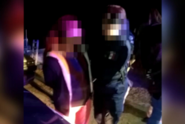 Así fue la detención de Giovana y Mario Alberto, presuntos feminicidas de Fátima, en La Palma, municipio de Isidro Fabela, Estado de México.