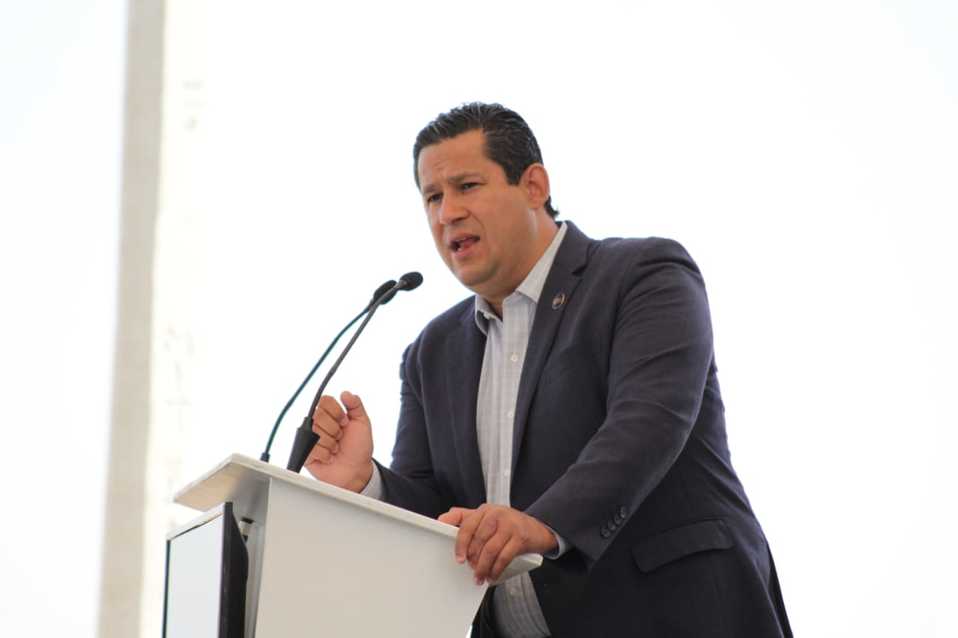 Diego Sinhue Rodríguez Vallejo, gobernador de Guanajuato. Foto: Daniela Béjar.