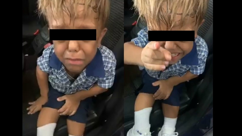 El pequeño se enfrenta al acoso de sus compañeros todos los días. (Captura)
