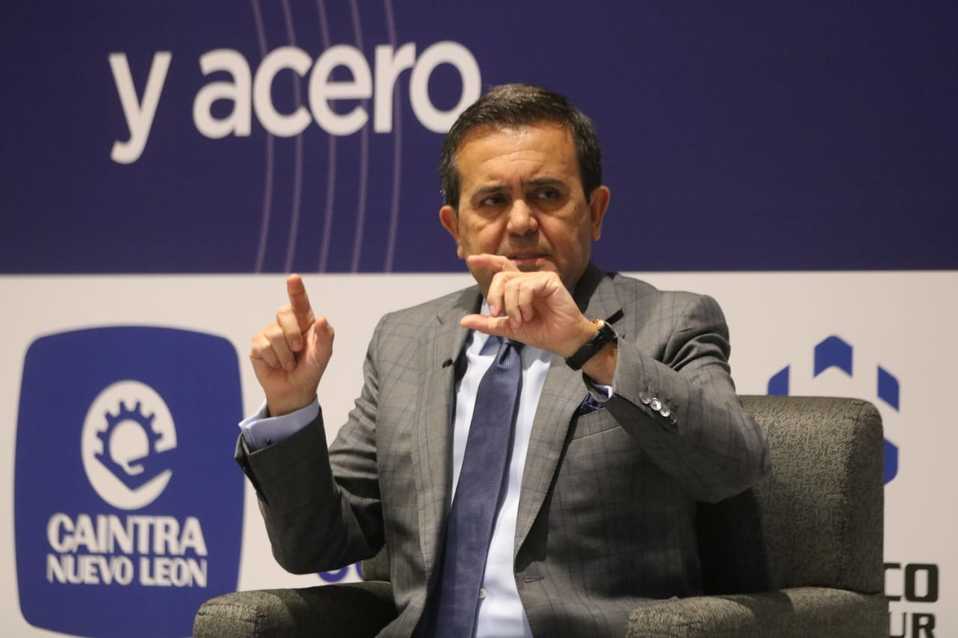 Ildelfonso Guajardo, ex secretario de Economía. Foto: Leonel Rocha.