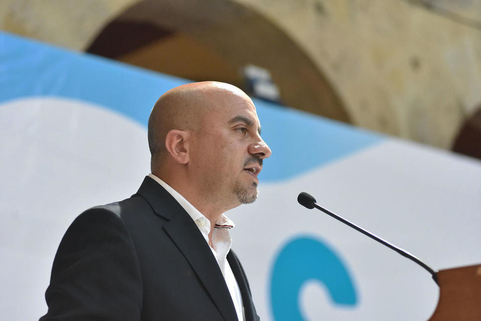 Ismael del Toro, informó que continúa la gestión por el fondo de 500 millones de pesos. (Cortesía)