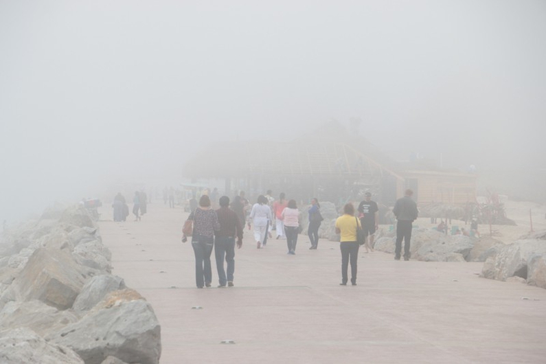 Neblina en Miramar (Foto/Archivo)