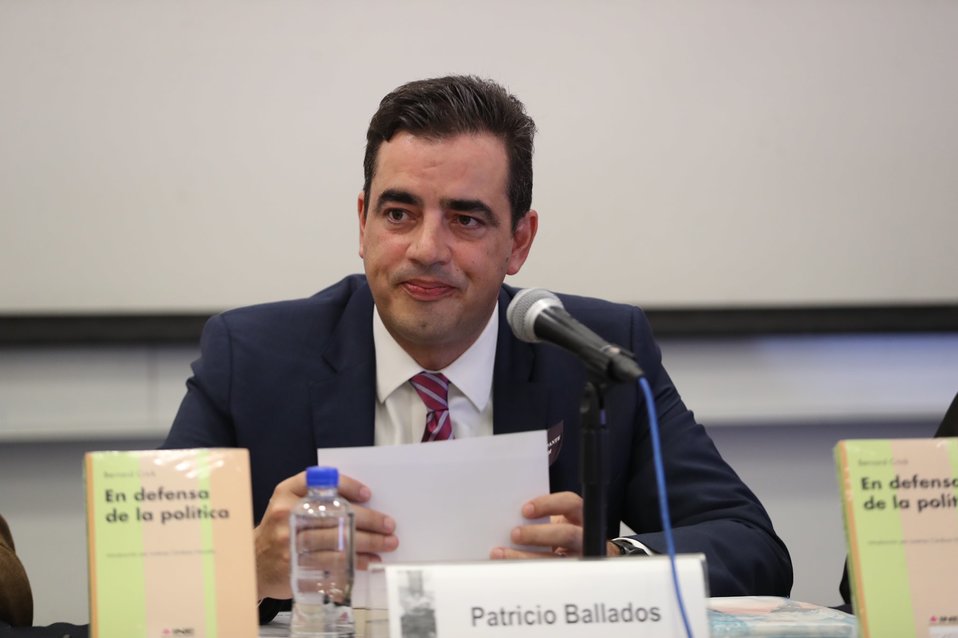 Patricio Ballados, director de Prerrogativas y Partidos Políticos. (Twitter)
