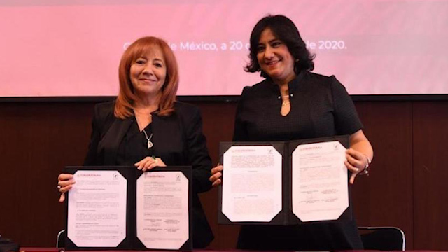 SFP y CNDH firman convenio contra corrupción