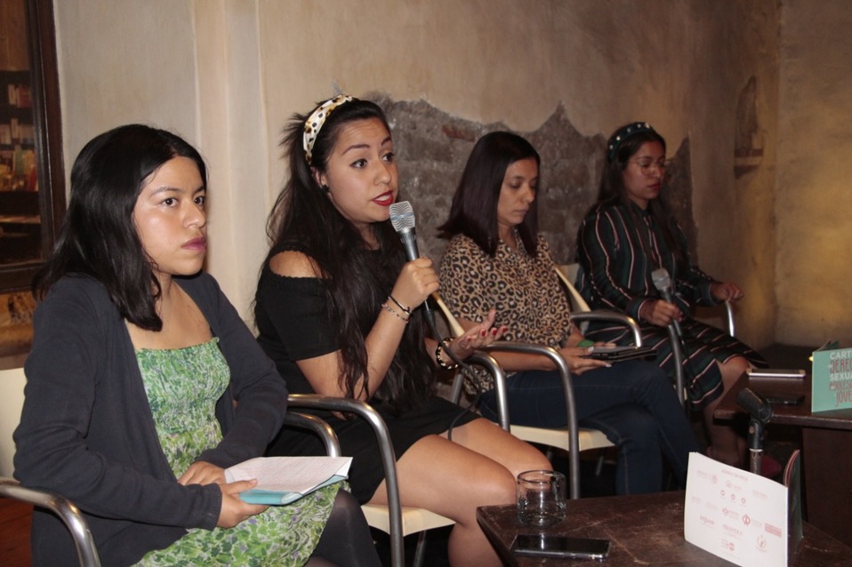 Vocera de REDefine Puebla, Lizeth Mejorada Barrios. (Melanie Torres)
