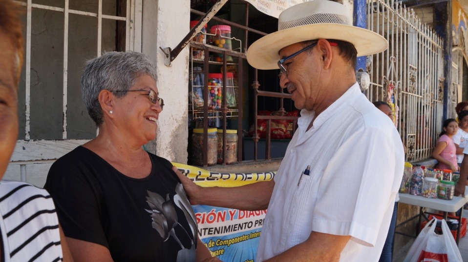 El alcalde tenía muchas obras pendientes. (Julio Navarro Cárdenas)