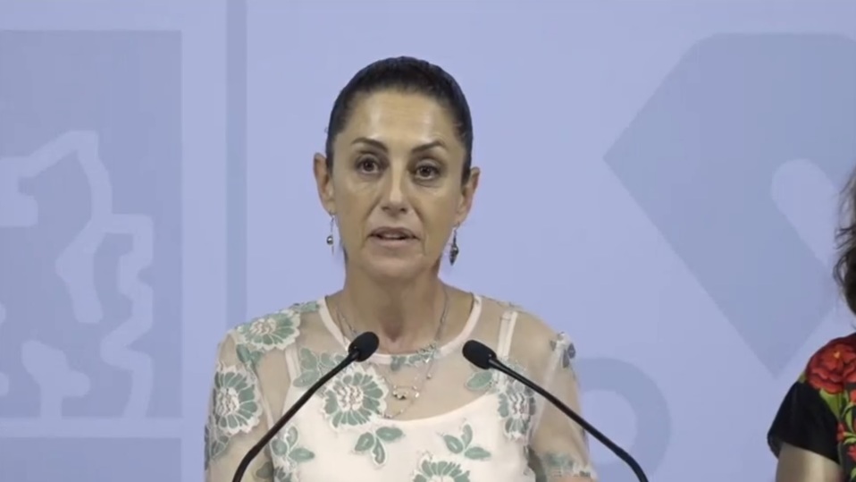 Claudia Sheinbaum en conferencia de prensa. (@GobCDMX)