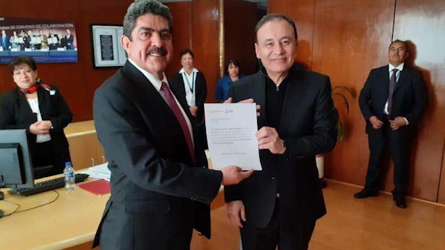 Durazo nombra a Manuel Espino como comisionado del Servicio de Protección Federal