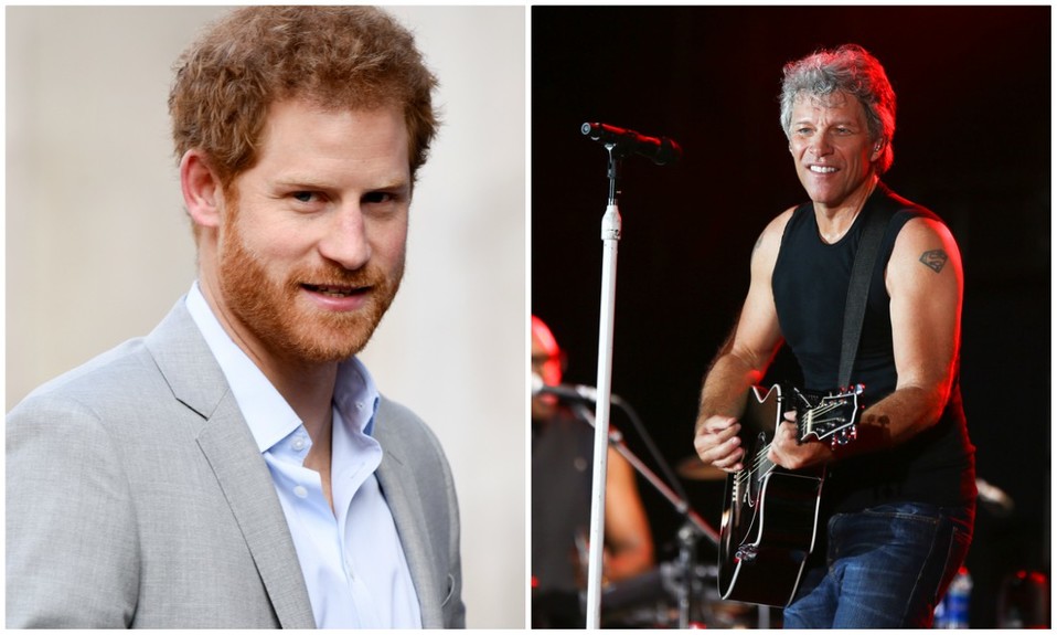 El príncipe y Jon Bon Jovi (Sutterstock).