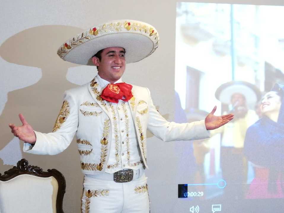 Enrique Gutiérrez, músico hidalguense. (Elizabeth Hernández)