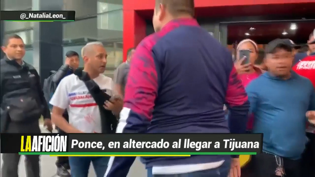 Miguel Ponce ofrece disculpas tras incidente con aficionado