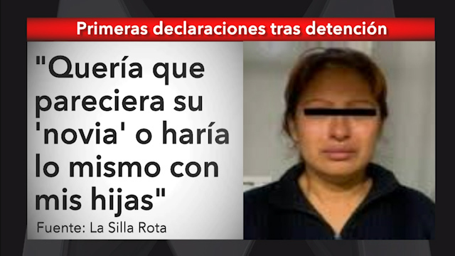 "Quería que pareciera su 'novia' o haría lo mismo con mis hijas": Giovana 'N', presunta feminicida de Fátima