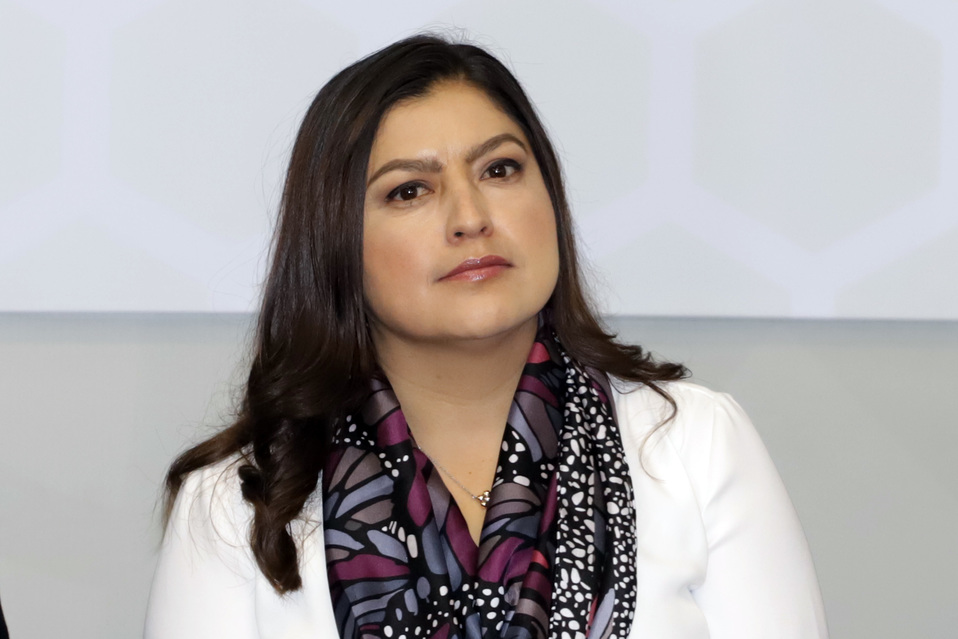 Rivera Vivanco, hizo visible este llamado a las mujeres para cambiar la mentalidad de la sociedad. (Agencia Enfoque)