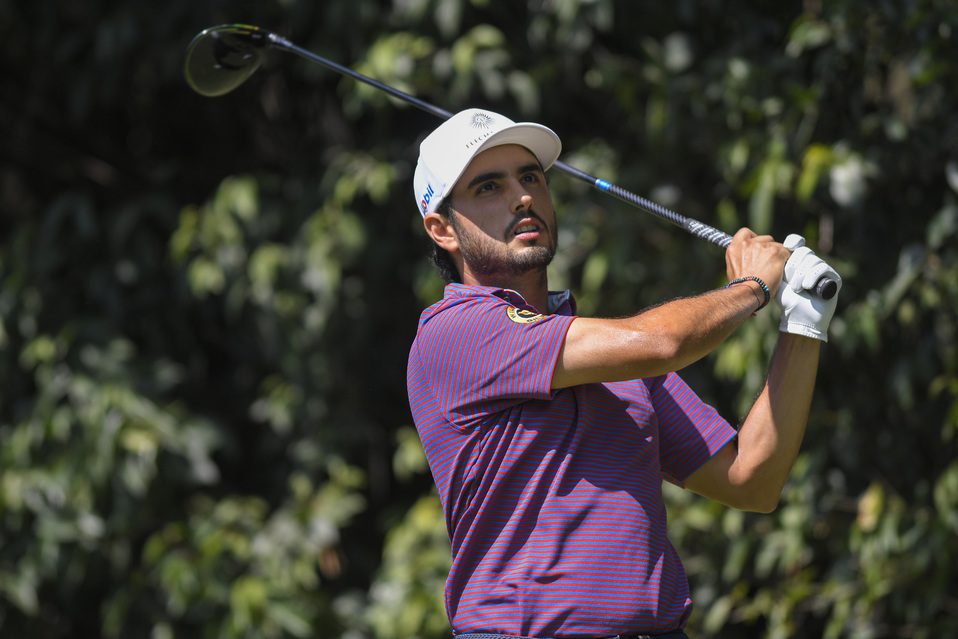 Abraham Ancer durante el tercer día de actividades en el WGC (Imago7)