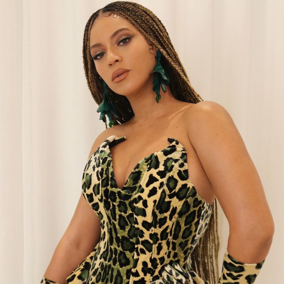 Beyoncé recibió el galardón de Artista Femenina Excepcional (Instagram).