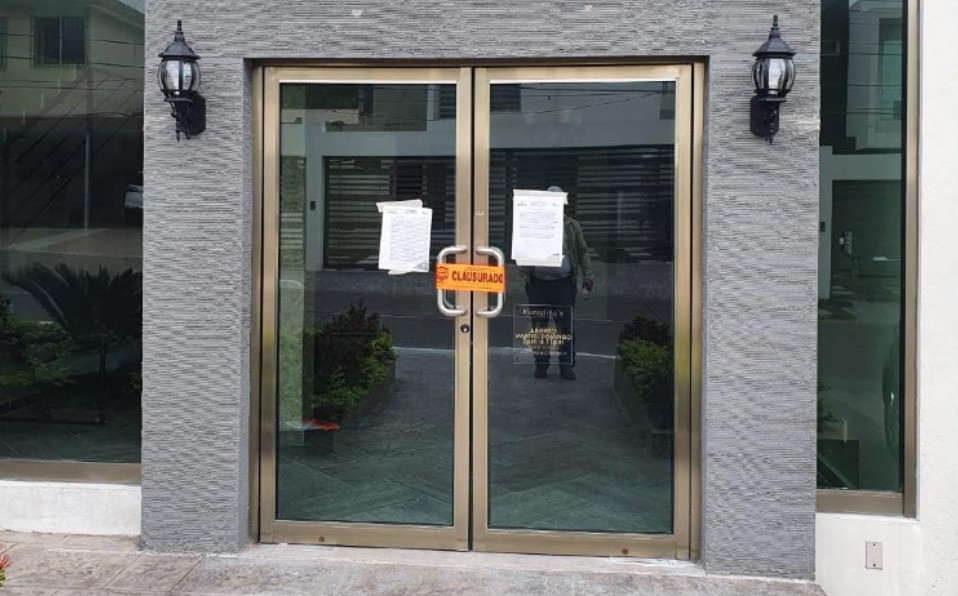 Clausuras de obras edificadas sin permiso en zonas residenciales en Tampico (Foto/CORTESÍA)