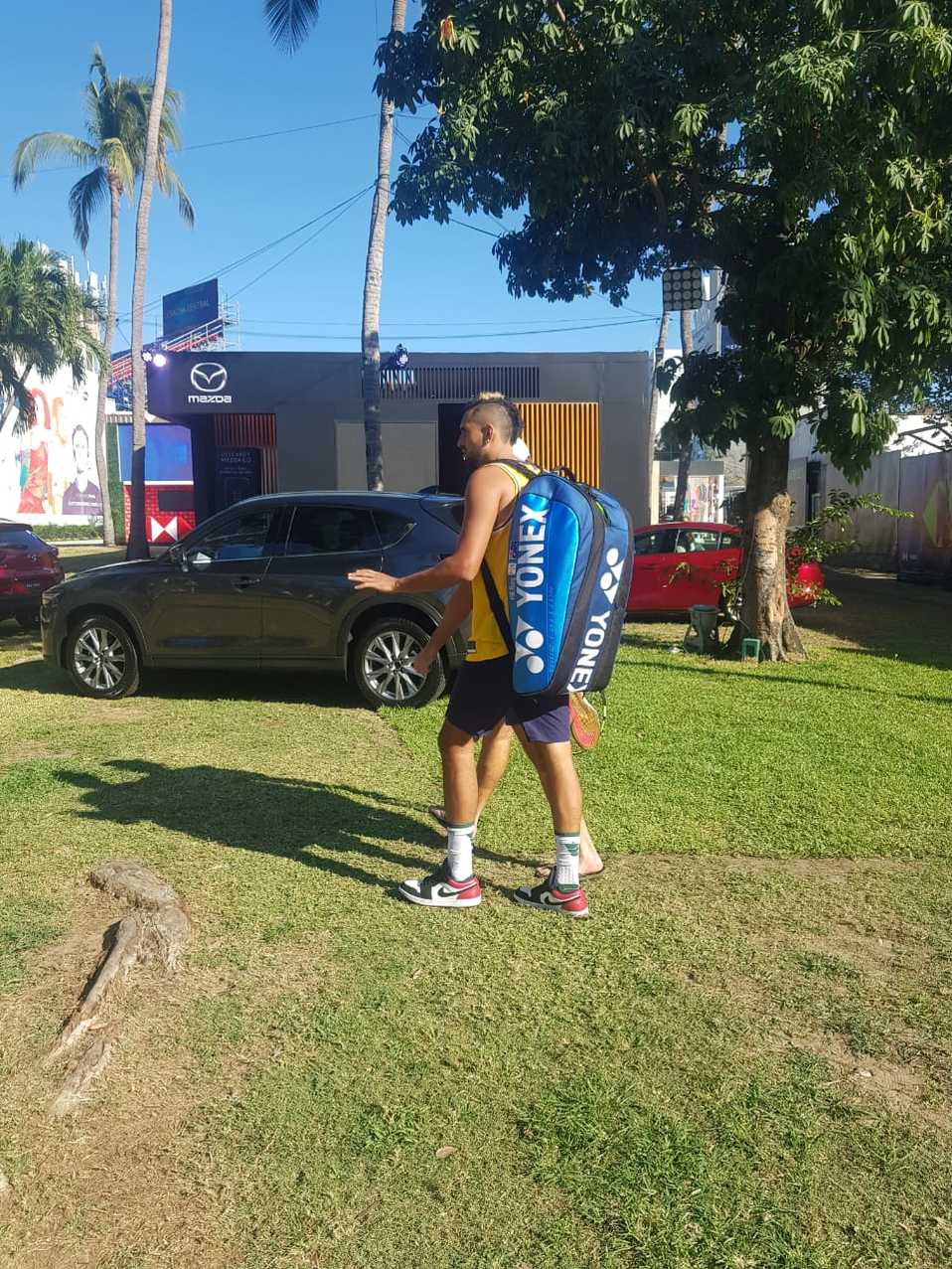 Nick Kyrgios durante el Abierto Mexicano de Tenis (Zeltzin Zamora)