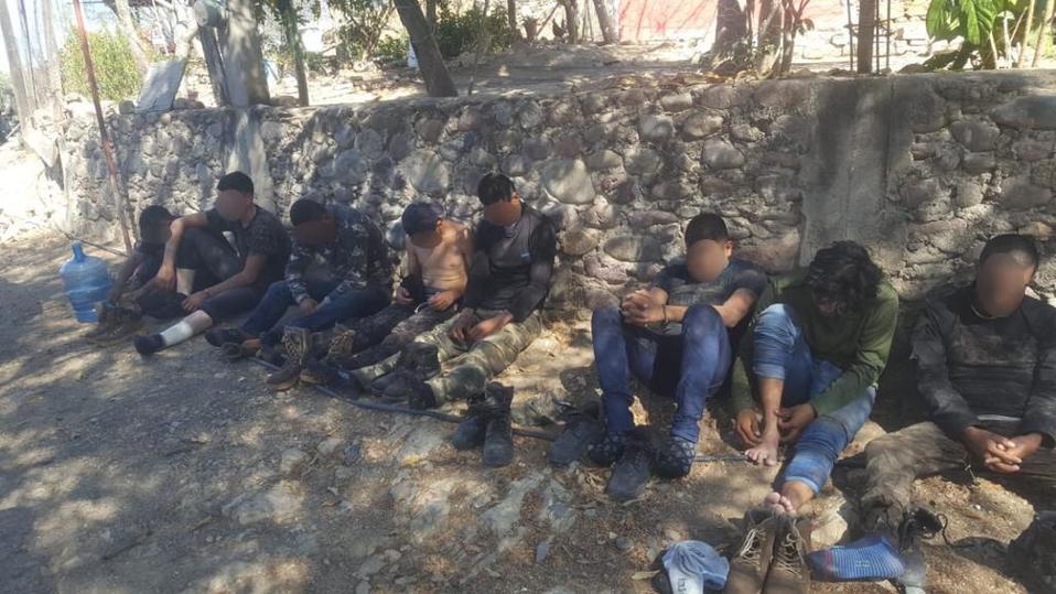 Los 18 presuntos sicarios fueron detenidos en dos acciones diferentes. (Rogelio Agustín)