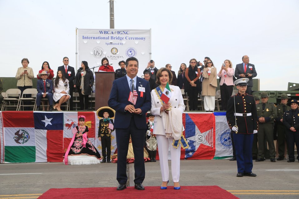 Tamaulipas y EU celebran Día del Abrazo (Foto/Vía Twitter)
