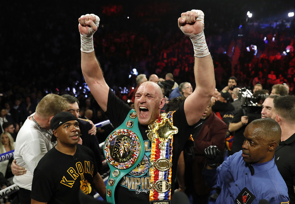 Tyson Fury, nuevo campeón del CMB (Reuters)