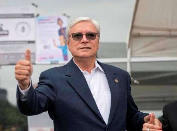 El gobernador bajacaliforniano, Jaime Bonilla.