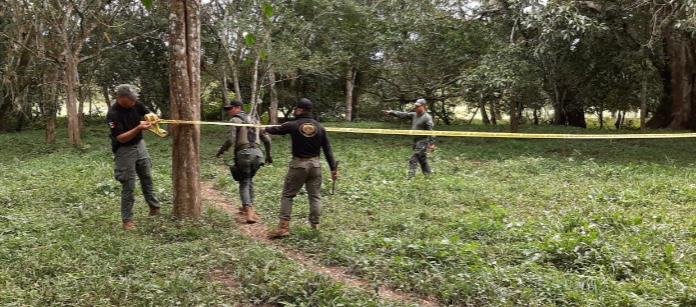 El rancho presuntamente pertenece a un grupo delincuencial.