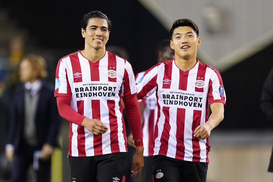 PSV y Erick Gutiérrez consiguen la victoria (Twitter: @psveindhoven)