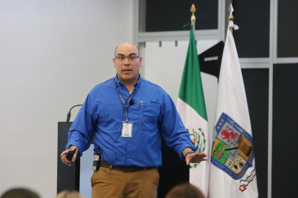 El alcalde de San Nicolás de los Garza, Zeferino Salgado Almaguer. (Leonel Rocha)