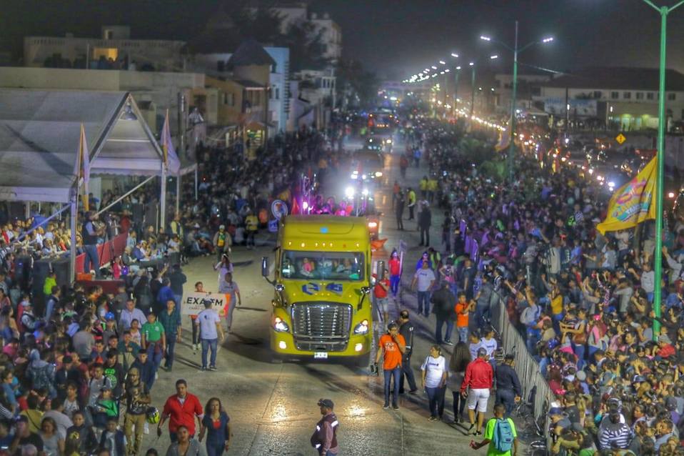 Carnaval Tam cierre en Ciudad Madero (Foto/Yazmín Sánchez)
