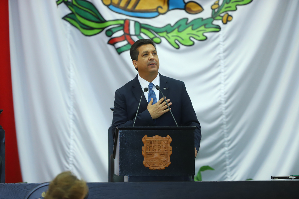 El Gobernador de Tamaulipas, Francisco García Cabeza de Vaca. (Cortesía)