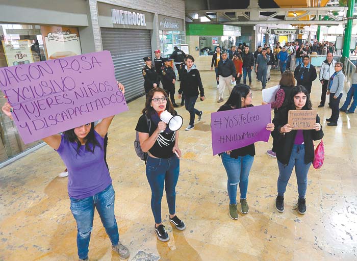 El grupo fue custodiado por elementos de Fuerza Civil. ROBERTO ALANÍS