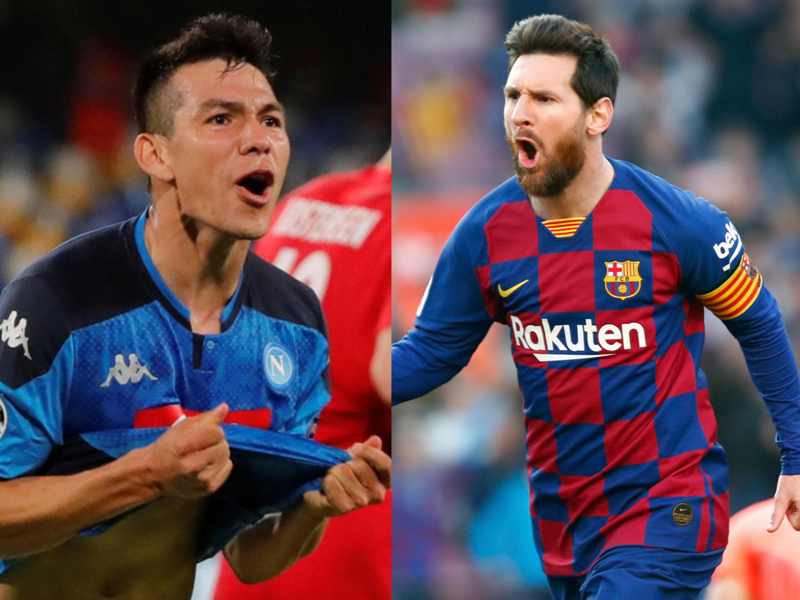 Napoli vs Barcelona (Reuters/AP)