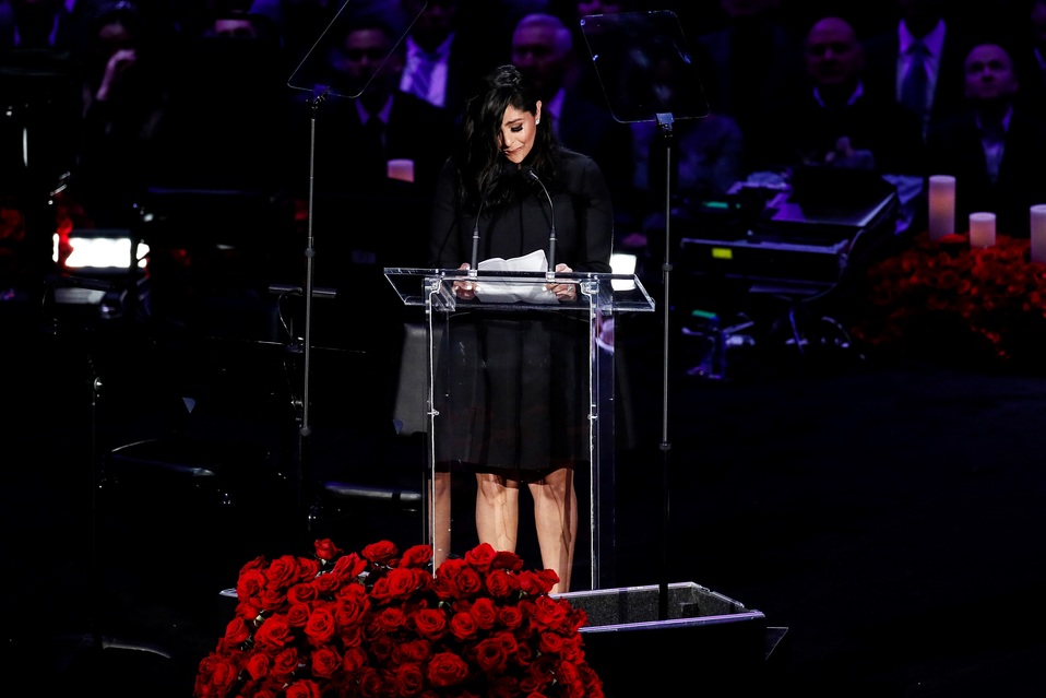 Vanessa Bryant demanda a empresa de helicóptero donde murieron Kobe y Gianna (EFE)