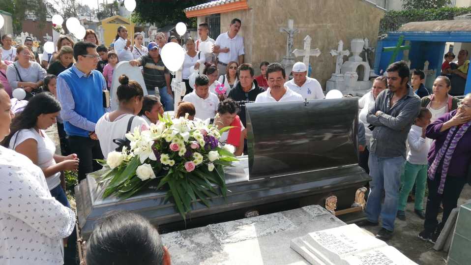 Dan último adiós a Danna, la joven que donó sus órganos para salvar vidas (Foto/Pablo Reyes)