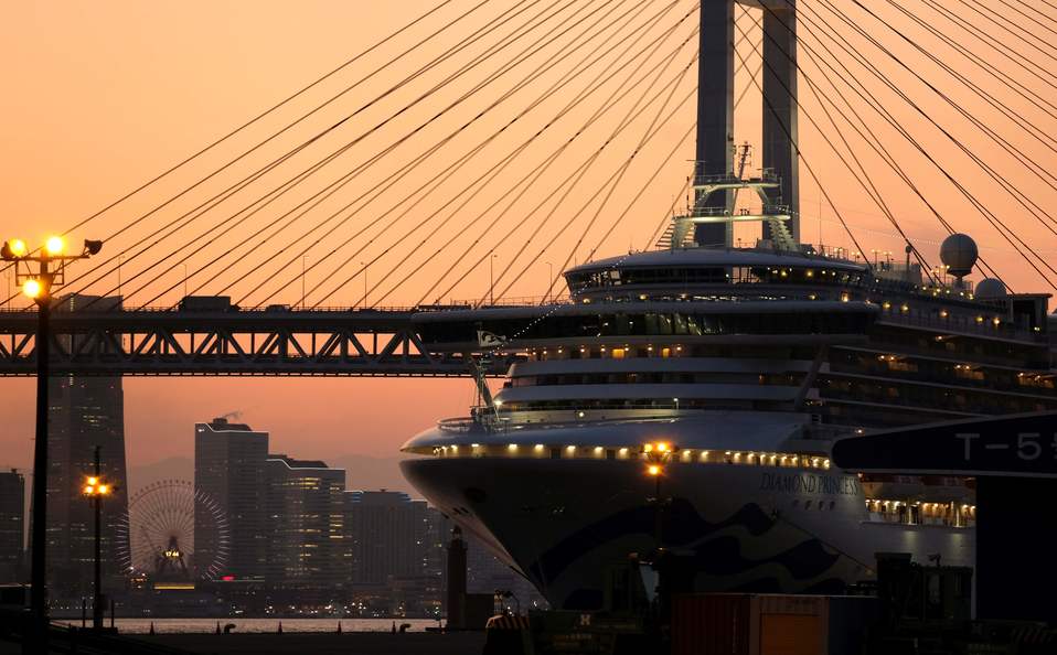 El crucero Diamond Princess. (AFP)