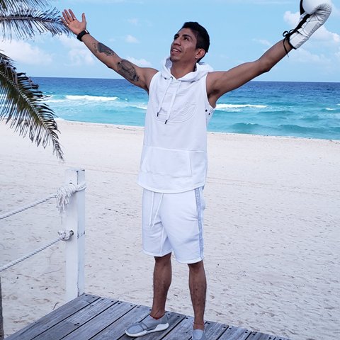 Rey Vargas, boxeador mexicano (Twitter: @reyvargasbox)