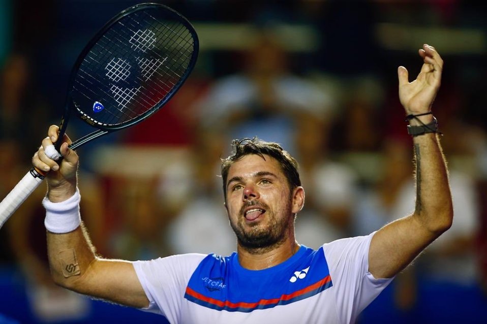 Stan Wawrinka en el AMT (Twitter @AbiertoTelcel)
