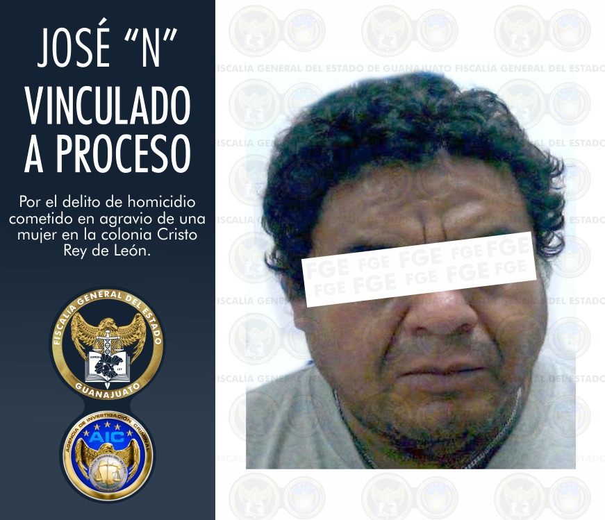 Vinculan a proceso a 'El Bolas' por el homicidio de una mujer, en León. Especial.