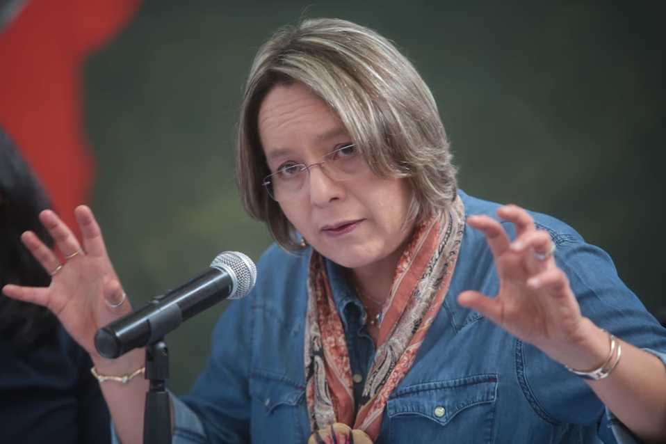"De cada 10 denuncias, siete son en contra de profesores". (Tania Contreras)