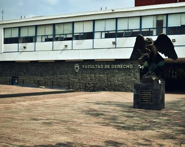 Facultad de Derecho de la UNAM. (Tomado de Facebook)