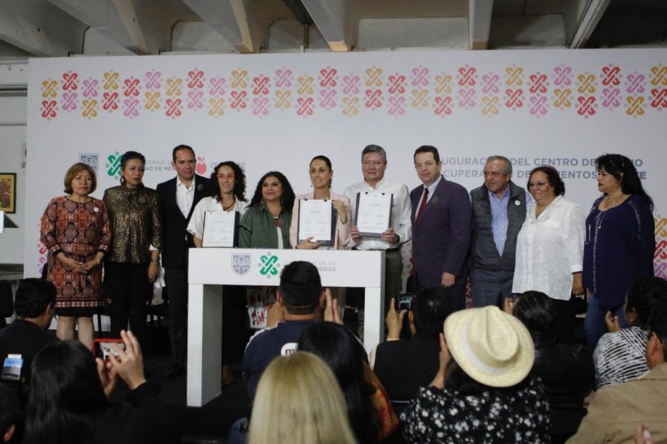 El gobierno de la Ciudad de México inauguró el centro de acopio Itacate en la Central de Abastos (Gobierno de CdMx)