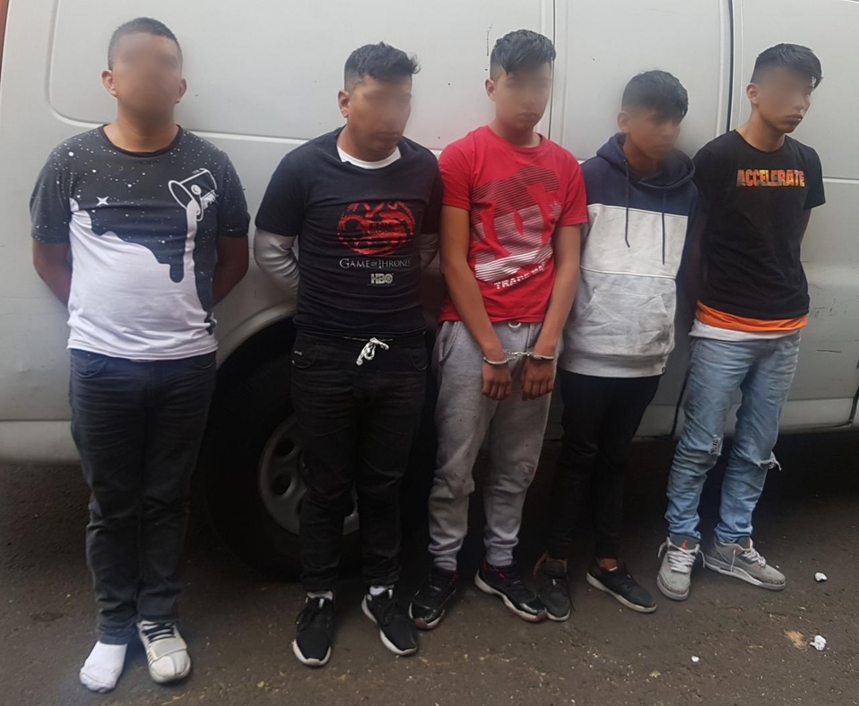 Cinco personas fueron detenidas por robo a pasajeros | Jorge Becerril